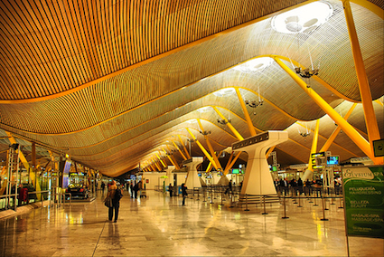 A madridi repülőtér 4-es terminálja